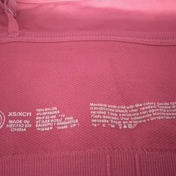 BUNDLE OF 3 Girls Active Bras XS (4-5) Athletic Works & Wonder Nation - Picture 10 of 12